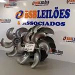 LOTE 092 - 04 HÉLICES DO VENTILADOR MALLORY 40 CM 06 PÁS. (NO ESTADO, NÃO SABEMOS SE FUNCIONA. LEILÃO NÃO TEM GARANTIA E NEM DEVOLUÇÃO).