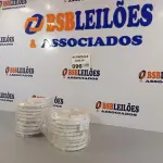 LOTE 096 - 19 PLACAS TRASEIRAS DO VENTILADOR MONDIAL 40CM. (NO ESTADO, NÃO SABEMOS SE FUNCIONA. LEILÃO NÃO TEM GARANTIA E NEM DEVOLUÇÃO).