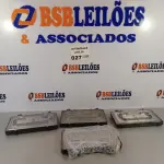LOTE 027 - 04 CONJUNTOS DE CHAPA DE AQUECIMENTO DO GRILL MONDIAL. (NO ESTADO, NÃO SABEMOS SE FUNCIONA. LEILÃO NÃO TEM GARANTIA E NEM DEVOLUÇÃO).