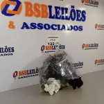 LOTE 122 - 38 PEÇAS DO SUPORTE DO MOTOR DO VENTILADOR VENTISOL. (NO ESTADO, NÃO SABEMOS SE FUNCIONA. LEILÃO NÃO TEM GARANTIA E NEM DEVOLUÇÃO).
