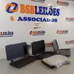 LOTE 027 - 04 CONJUNTOS DE CHAPA DE AQUECIMENTO DO GRILL MONDIAL. (NO ESTADO, NÃO SABEMOS SE FUNCIONA. LEILÃO NÃO TEM GARANTIA E NEM DEVOLUÇÃO).