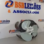 LOTE 103 - 05 HÉLICES DO VENTILADOR MALLORY 30CM. (NO ESTADO, NÃO SABEMOS SE FUNCIONA. LEILÃO NÃO TEM GARANTIA E NEM DEVOLUÇÃO).