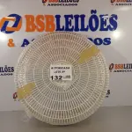 LOTE 132 - 02 GRADES TRASEIRA E DIANTEIRA DO VENTILADOR NYLO. (NO ESTADO, NÃO SABEMOS SE FUNCIONA. LEILÃO NÃO TEM GARANTIA E NEM DEVOLUÇÃO).
