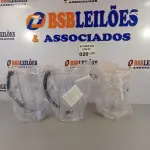 LOTE 020 - 03 COPOS DE LIQUIDIFICADOR CADENCE MODELOS 780 E 361. (NO ESTADO, NÃO SABEMOS SE FUNCIONA. LEILÃO NÃO TEM GARANTIA E NEM DEVOLUÇÃO).