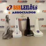 LOTE 114 - 04 PEÇAS DE BASES DE VENTILADORES DIVERSOS. (NO ESTADO, NÃO SABEMOS SE FUNCIONA. LEILÃO NÃO TEM GARANTIA E NEM DEVOLUÇÃO).