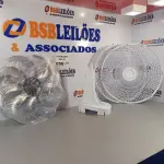 LOTE 056 - 01 CONJUNTO DO VENTILADOR MONDIAL GRADE, HÉLICE E BASE. (NO ESTADO, NÃO SABEMOS SE FUNCIONA. LEILÃO NÃO TEM GARANTIA E NEM DEVOLUÇÃO).