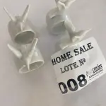 LOTE 008 - 04 PORTAS GUARDANAPOS EM LOUÇA COM ADORNO DE PÁSSARO. (NO ESTADO DE CONSERVAÇÃO QUE SE ENCONTRA)