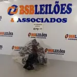 LOTE 070 - 10 PEÇAS DA BASE DA COLUNA INTERNA DO VENTILADOR VENTDELTA. (NO ESTADO, NÃO SABEMOS SE FUNCIONA. LEILÃO NÃO TEM GARANTIA E NEM DEVOLUÇÃO).
