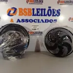 LOTE 128 - 03 PARES DE GRADES TRASEIRA DIANTEIRA, 03 HÉLICES DO VENTILADOR MONDIAL MODELO V-30. (NO ESTADO, NÃO SABEMOS SE FUNCIONA. LEILÃO NÃO TEM GARANTIA E NEM DEVOLUÇÃO).