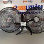 LOTE 140 - 02 GRADES DIANTEIRAS E HÉLICES DO VENTILADOR MONDIAL. (NO ESTADO, NÃO SABEMOS SE FUNCIONA. LEILÃO NÃO TEM GARANTIA E NEM DEVOLUÇÃO).