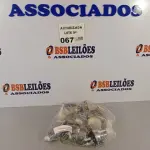 LOTE 067 - 10 PEÇAS DA CAIXA DE OSCILAÇÃO DO VENTILADOR MONDIAL. (NO ESTADO, NÃO SABEMOS SE FUNCIONA. LEILÃO NÃO TEM GARANTIA E NEM DEVOLUÇÃO).
