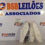 LOTE 145 - 07 TAMPAS DA CAIXA DE COLUNA DO VENTILADOR MONDIAL. (NO ESTADO, NÃO SABEMOS SE FUNCIONA. LEILÃO NÃO TEM GARANTIA E NEM DEVOLUÇÃO).