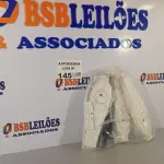 LOTE 145 - 07 TAMPAS DA CAIXA DE COLUNA DO VENTILADOR MONDIAL. (NO ESTADO, NÃO SABEMOS SE FUNCIONA. LEILÃO NÃO TEM GARANTIA E NEM DEVOLUÇÃO).