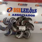 LOTE 092 - 04 HÉLICES DO VENTILADOR MALLORY 40 CM 06 PÁS. (NO ESTADO, NÃO SABEMOS SE FUNCIONA. LEILÃO NÃO TEM GARANTIA E NEM DEVOLUÇÃO).