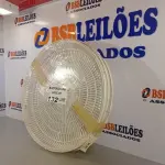 LOTE 132 - 02 GRADES TRASEIRA E DIANTEIRA DO VENTILADOR NYLO. (NO ESTADO, NÃO SABEMOS SE FUNCIONA. LEILÃO NÃO TEM GARANTIA E NEM DEVOLUÇÃO).