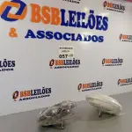 LOTE 057 - 02 MOTORES TRON GLOBO 220V 130W. (NO ESTADO, NÃO SABEMOS SE FUNCIONA. LEILÃO NÃO TEM GARANTIA E NEM DEVOLUÇÃO).