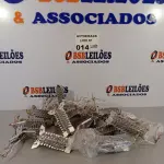 LOTE 014 - 01 LOTE COM VÁRIAS UNIDADES DE RESISTÊNCIAS DE SECADOR DE CABELO. (NO ESTADO, NÃO SABEMOS SE FUNCIONA. LEILÃO NÃO TEM GARANTIA E NEM DEVOLUÇÃO).