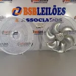 LOTE 125 - 01 CONJUNTO DO VENTILADOR MONDIAL GRADE E HÉLICE. (NO ESTADO, NÃO SABEMOS SE FUNCIONA. LEILÃO NÃO TEM GARANTIA E NEM DEVOLUÇÃO).