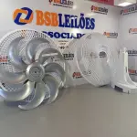 LOTE 149 - 01 CONJUNTO DO VENTILADOR MONDIAL GRADE, HÉLICE E BASE. (NO ESTADO, NÃO SABEMOS SE FUNCIONA. LEILÃO NÃO TEM GARANTIA E NEM DEVOLUÇÃO).
