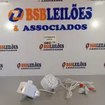 LOTE 080 - 02 MOTORES DO VENTILADOR VENTISOL 20CM. (NO ESTADO, NÃO SABEMOS SE FUNCIONA. LEILÃO NÃO TEM GARANTIA E NEM DEVOLUÇÃO).