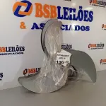 LOTE 100 - 03 HÉLICES DO VENTILADOR VENTISOL 70CM. (NO ESTADO, NÃO SABEMOS SE FUNCIONA. LEILÃO NÃO TEM GARANTIA E NEM DEVOLUÇÃO).