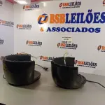 LOTE 030 - 02 BASES DE FRITADEIRA MONDIAL. (NO ESTADO, NÃO SABEMOS SE FUNCIONA. LEILÃO NÃO TEM GARANTIA E NEM DEVOLUÇÃO).