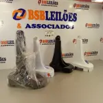 LOTE 114 - 04 PEÇAS DE BASES DE VENTILADORES DIVERSOS. (NO ESTADO, NÃO SABEMOS SE FUNCIONA. LEILÃO NÃO TEM GARANTIA E NEM DEVOLUÇÃO).