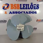 LOTE 102 - 05 HÉLICES DO VENTILADOR MALLORY 40CM. (NO ESTADO, NÃO SABEMOS SE FUNCIONA. LEILÃO NÃO TEM GARANTIA E NEM DEVOLUÇÃO).