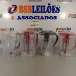 LOTE 019 - 04 COPOS DE LIQUIDIFICADORES MONDIAL MODELOS L66/60, L900, L99 E 01 COPO DO LIQUIDIFICADOR CADENCE 780. (NO ESTADO, NÃO SABEMOS SE FUNCIONA. LEILÃO NÃO TEM GARANTIA E NEM DEVOLUÇÃO).