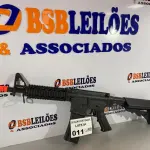LOTE 011 - 01 METRALHADORA AIRSOFT (NO ESTADO, NÃO SABEMOS SE FUNCIONA. LEILÃO NÃO TEM GARANTIA E NEM DEVOLUÇÃO)