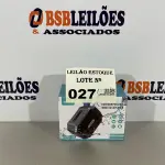 LOTE 027 - 01 CAIXA DE SOM PORTATIL BLUETOOTH (NO ESTADO, NÃO SABEMOS SE FUNCIONA. LEILÃO NÃO TEM GARANTIA E NEM DEVOLUÇÃO)