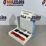 LOTE 004 - 01 SMARTWATCH COM MULTIPLAS (NO ESTADO, NÃO SABEMOS SE FUNCIONA. LEILÃO NÃO TEM GARANTIA E NEM DEVOLUÇÃO)PULSEIRAS