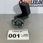 LOTE 001 - 01 RELÓGIO MILITAR CAMUFLADO CINZA (NO ESTADO, NÃO SABEMOS SE FUNCIONA. LEILÃO NÃO TEM GARANTIA E NEM DEVOLUÇÃO)