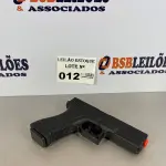 LOTE 012 - 01 PISTOLA GLOCK AIRSOFT (NO ESTADO, NÃO SABEMOS SE FUNCIONA. LEILÃO NÃO TEM GARANTIA E NEM DEVOLUÇÃO)