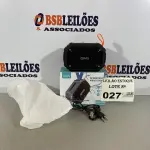 LOTE 027 - 01 CAIXA DE SOM PORTATIL BLUETOOTH (NO ESTADO, NÃO SABEMOS SE FUNCIONA. LEILÃO NÃO TEM GARANTIA E NEM DEVOLUÇÃO)
