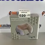 LOTE 020 - 01 ALMOFADA ELETRICA PARA MASSAGEM (NO ESTADO, NÃO SABEMOS SE FUNCIONA. LEILÃO NÃO TEM GARANTIA E NEM DEVOLUÇÃO)