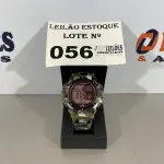 LOTE 056 - 01 RELÓGIO MILITAR CAMUFLADO  VERDE ESCURO (NO ESTADO, NÃO SABEMOS SE FUNCIONA. LEILÃO NÃO TEM GARANTIA E NEM DEVOLUÇÃO)