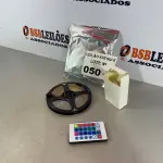 LOTE 050 - 01 FITA LED MULTICOLOR COM 5 METROS (NO ESTADO, NÃO SABEMOS SE FUNCIONA. LEILÃO NÃO TEM GARANTIA E NEM DEVOLUÇÃO)