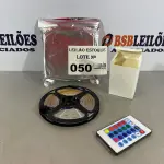 LOTE 050 - 01 FITA LED MULTICOLOR COM 5 METROS (NO ESTADO, NÃO SABEMOS SE FUNCIONA. LEILÃO NÃO TEM GARANTIA E NEM DEVOLUÇÃO)