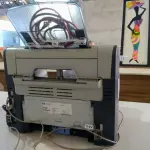 LOTE 003 - 01(UMA) IMPRESSORA MULTIFUNCIONAL HP LAISERJET MOD. M1319F. MFP (NO ESTADO)