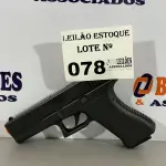 LOTE 078 - 01 PISTOLA GLOCK AIRSOFT (NO ESTADO, NÃO SABEMOS SE FUNCIONA. LEILÃO NÃO TEM GARANTIA E NEM DEVOLUÇÃO)