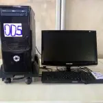 LOTE 005 - 01 (UM) MONITOR “SAMSUNG” 18.5 POLEGADAS, 01 (UM) CPU MARCA LG, 01 (UM) TECLADO E 01(UM) MOUSE. (NO ESTADO)