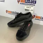LOTE 091 - 01 TÊNIS CASUAL ALL BLACK (NO ESTADO, NÃO SABEMOS SE FUNCIONA. LEILÃO NÃO TEM GARANTIA E NEM DEVOLUÇÃO)