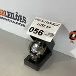 LOTE 056 - 01 RELÓGIO MILITAR CAMUFLADO  VERDE ESCURO (NO ESTADO, NÃO SABEMOS SE FUNCIONA. LEILÃO NÃO TEM GARANTIA E NEM DEVOLUÇÃO)