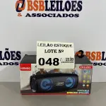 LOTE 048 - 01 CAIXA DE SOM TAMANHO M (NO ESTADO, NÃO SABEMOS SE FUNCIONA. LEILÃO NÃO TEM GARANTIA E NEM DEVOLUÇÃO)