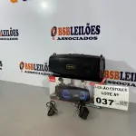 LOTE 037 - 01 CAIXA DE SOM TAMANHO M (NO ESTADO, NÃO SABEMOS SE FUNCIONA. LEILÃO NÃO TEM GARANTIA E NEM DEVOLUÇÃO)