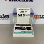 LOTE 083 - 01 SMARTWATCH COM MÚLTIPLAS PULSEIRAS (NO ESTADO, NÃO SABEMOS SE FUNCIONA. LEILÃO NÃO TEM GARANTIA E NEM DEVOLUÇÃO)