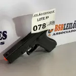 LOTE 078 - 01 PISTOLA GLOCK AIRSOFT (NO ESTADO, NÃO SABEMOS SE FUNCIONA. LEILÃO NÃO TEM GARANTIA E NEM DEVOLUÇÃO)