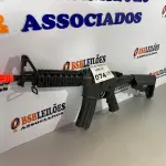 LOTE 074 - 01 METRALHADORA AIRSOFT (NO ESTADO, NÃO SABEMOS SE FUNCIONA. LEILÃO NÃO TEM GARANTIA E NEM DEVOLUÇÃO)