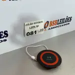 LOTE 081 - 01 CARREGADOR POR INDUÇÃO (NO ESTADO, NÃO SABEMOS SE FUNCIONA. LEILÃO NÃO TEM GARANTIA E NEM DEVOLUÇÃO)